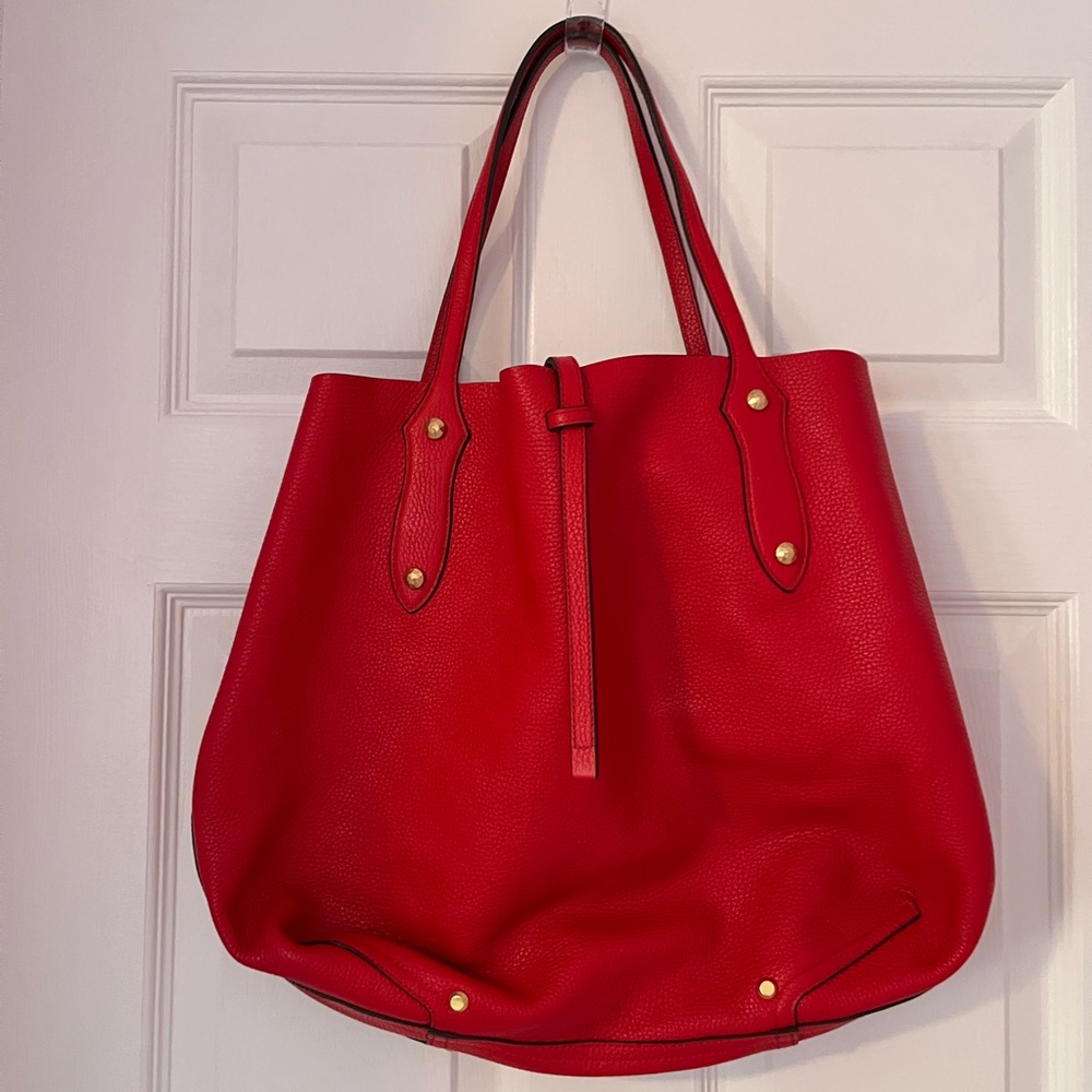 Annabel Ingall Red Tote Stylish and Spacious